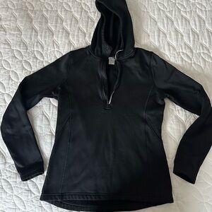 Champion Women's Black Quarter-zip Hoodie